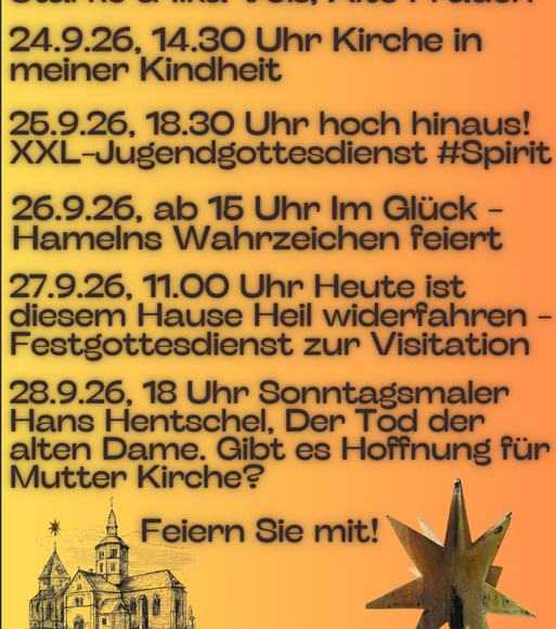 Feiern Sie mit Programm Festwoche