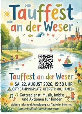 Tauffest an der Weser